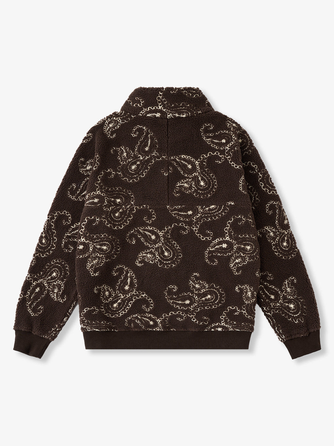 [Pre-order] Heritage Paisley Sherpa Half-Zip Pullover