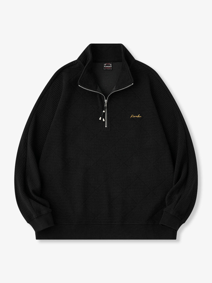 [Pre-Order]Heritage Jacquard Half-Zip Sweatshirt
