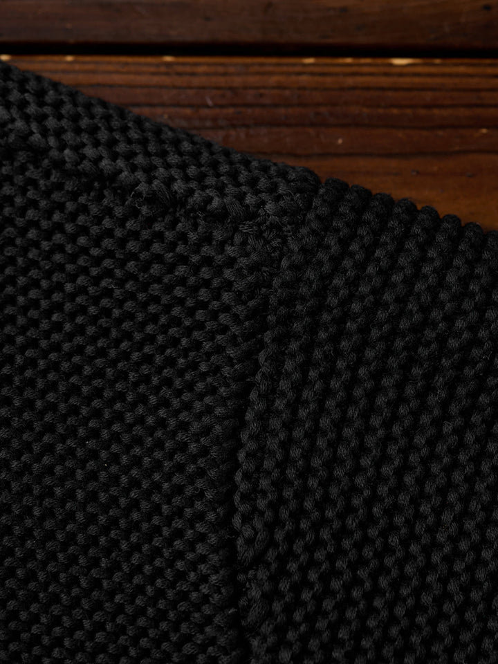 Heavyweight Pearl-Knit Crewneck Sweater