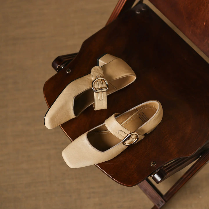 Vivi Genuine Leather Heels