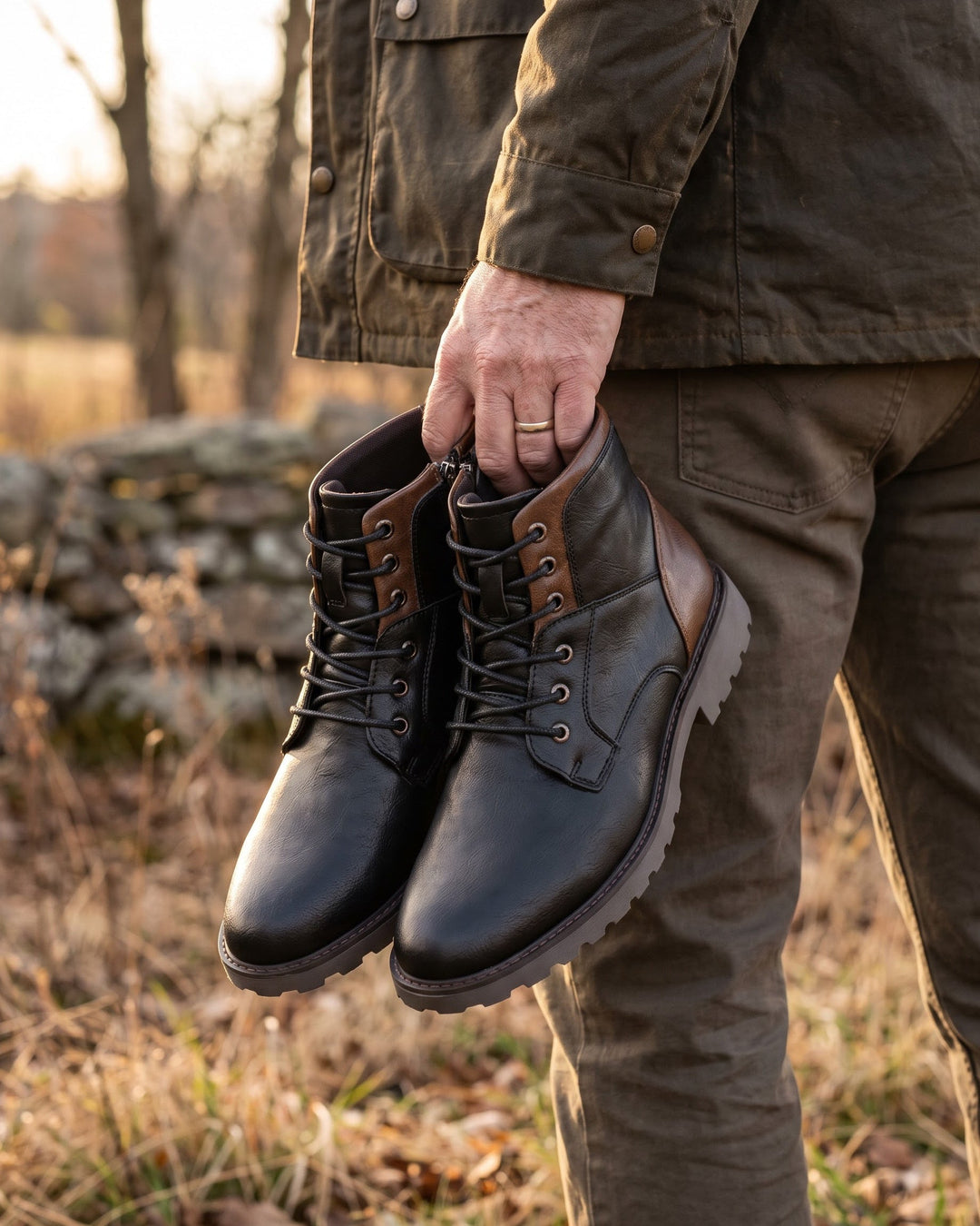 Dario Leather-Look Boot