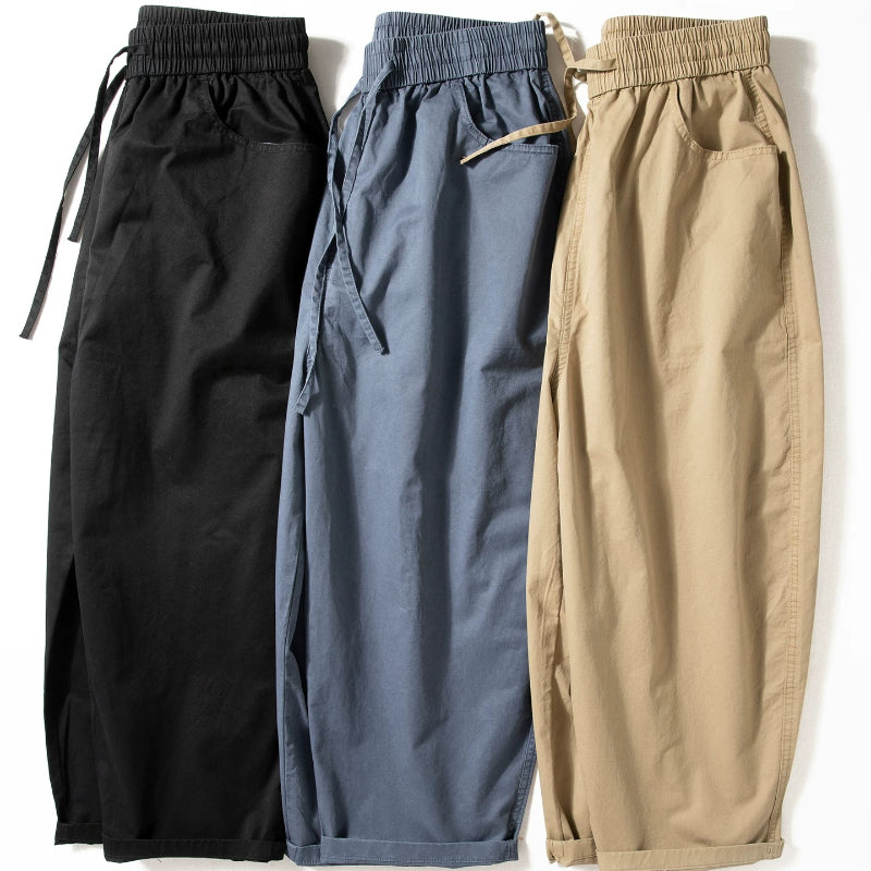 Japanese Streetwear 100% Cotton Balloon Pants