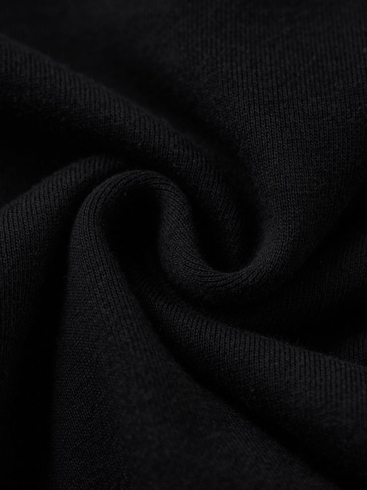 Karaku Embroidered Polo Sweatshirt with Jacquard Paisley Collar &amp; Placket