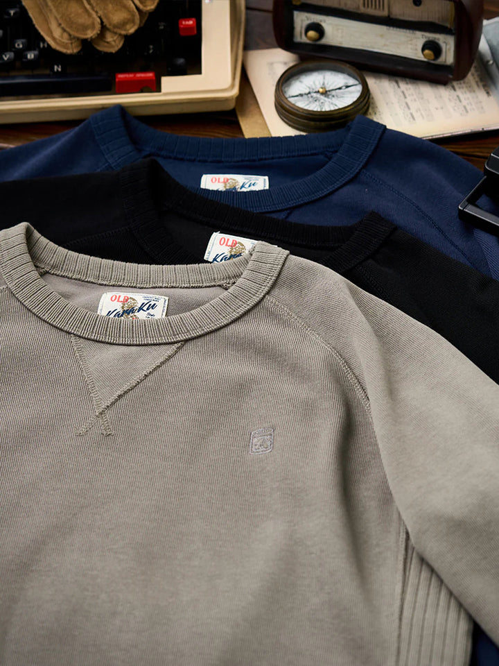 Custom Rib Crewneck Sweatshirt