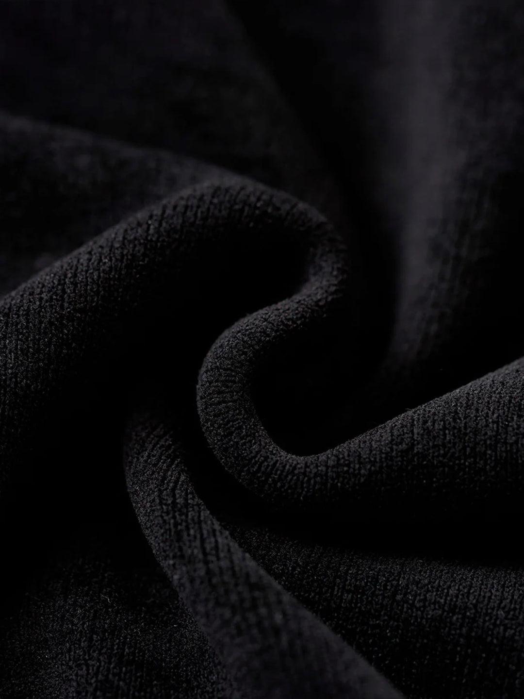 Henley Neck Fleece Sweatshirt with “KaraKu” Embroidery (Double-Sided Brushed)