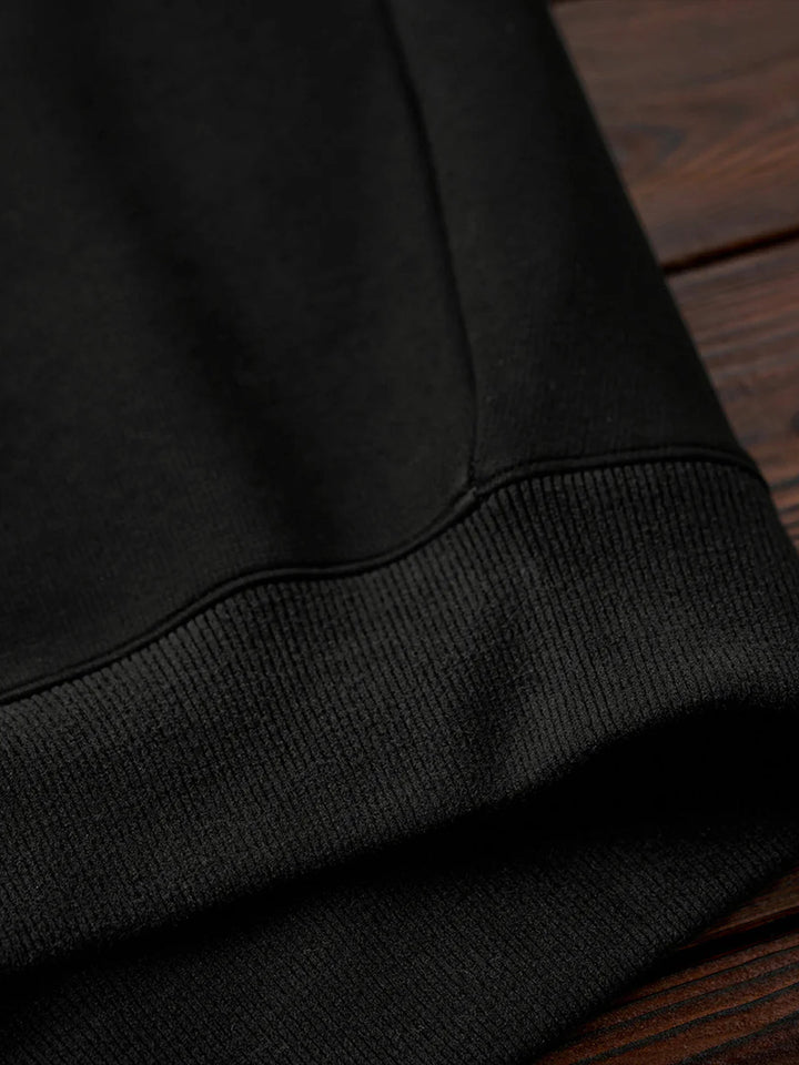 Custom Rib Mini-Waffle Air-Layer Sweatshirt