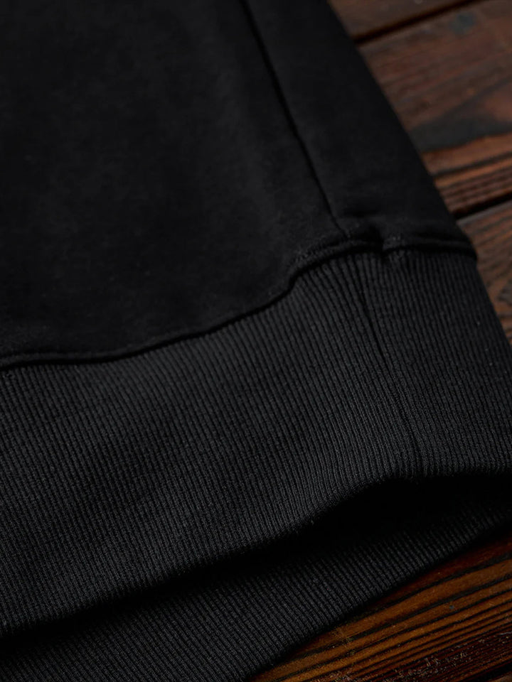 “Scratching Cat” Sashiko Embroidered Sweatshirt