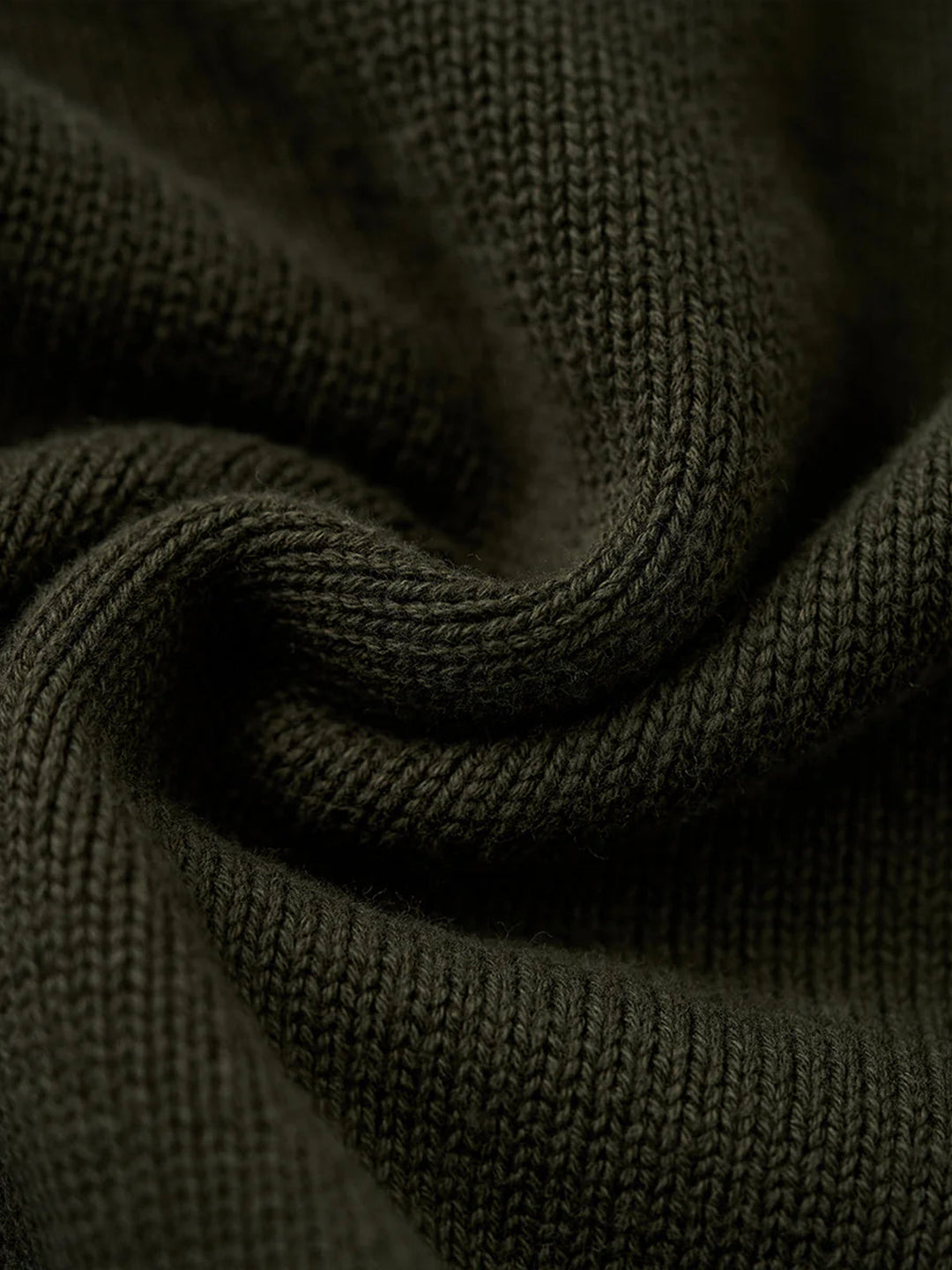 Button-Up Stand Collar Knit Cardigan