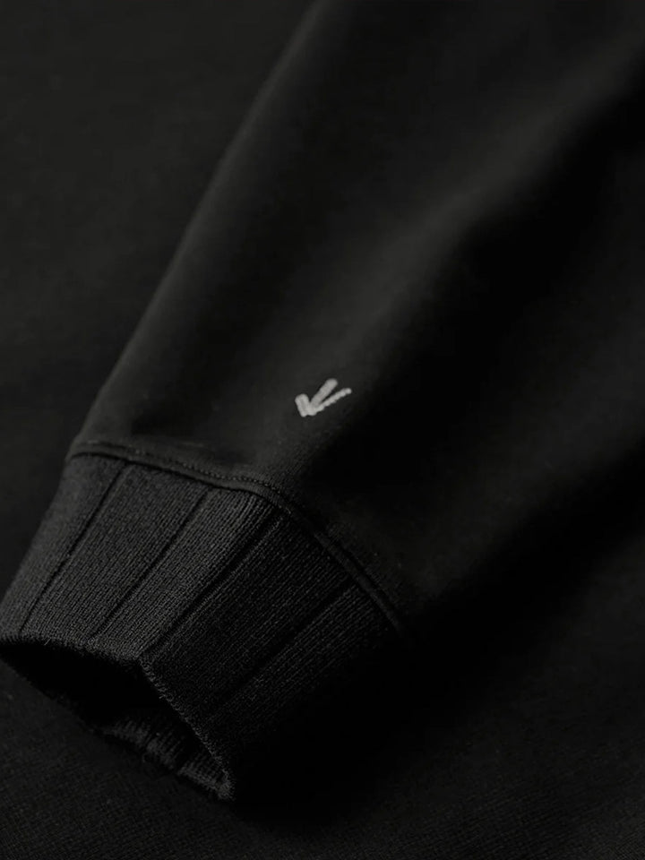 Custom Rib Mini-Waffle Air-Layer Sweatshirt