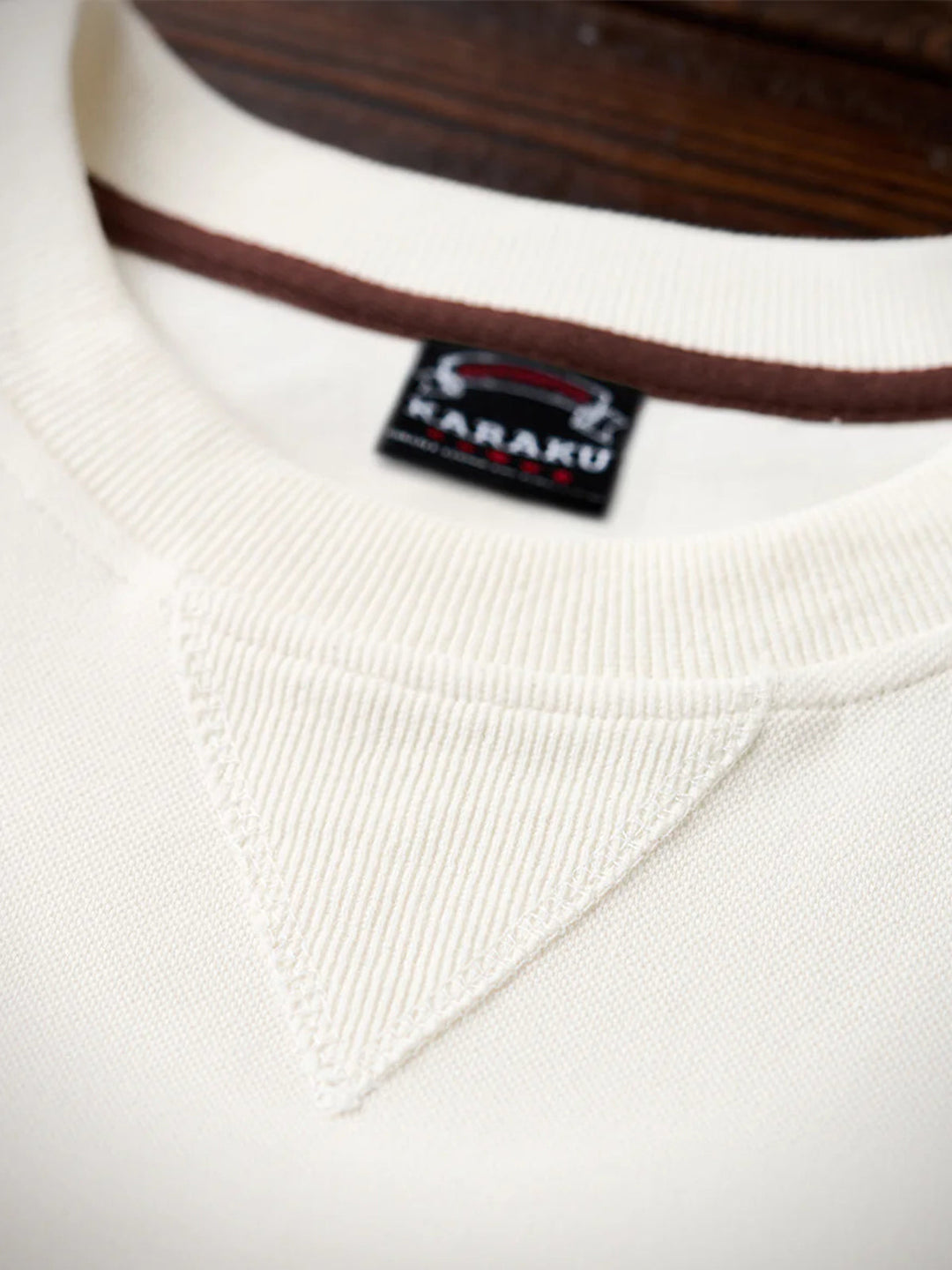 Racing-Inspired Embroidery &amp; Patch V-Gusset Cotton Sweatshirt