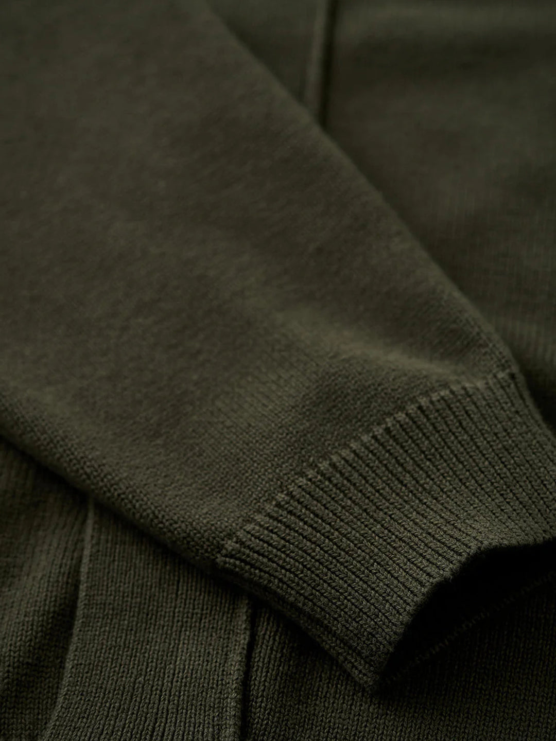 Button-Up Stand Collar Knit Cardigan