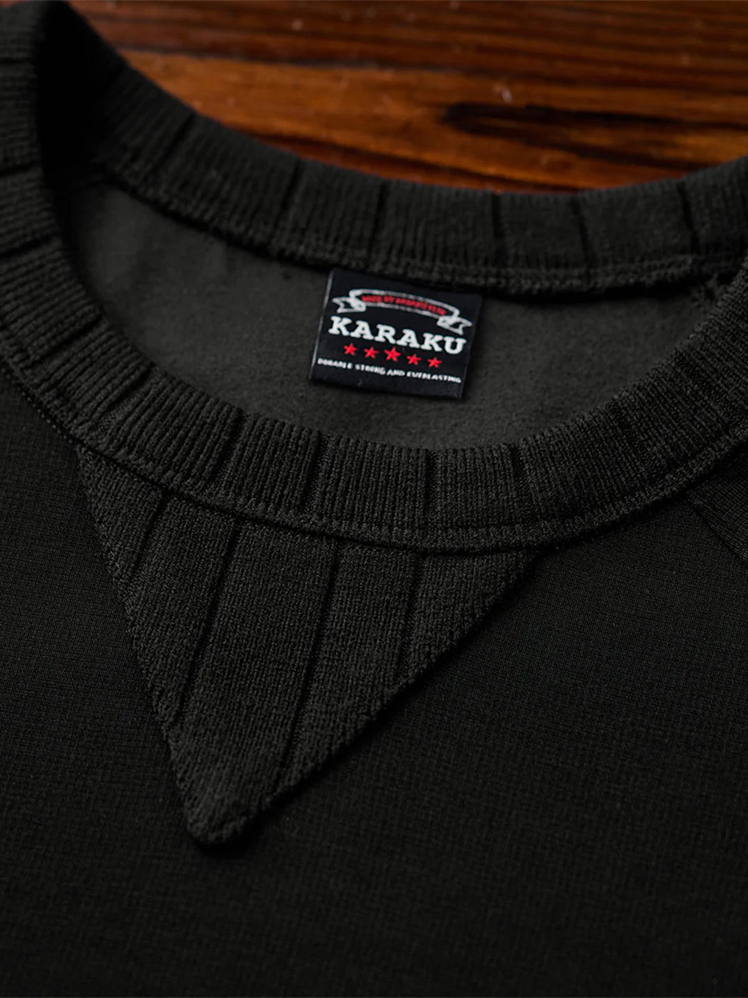 Custom Rib Mini-Waffle Air-Layer Sweatshirt