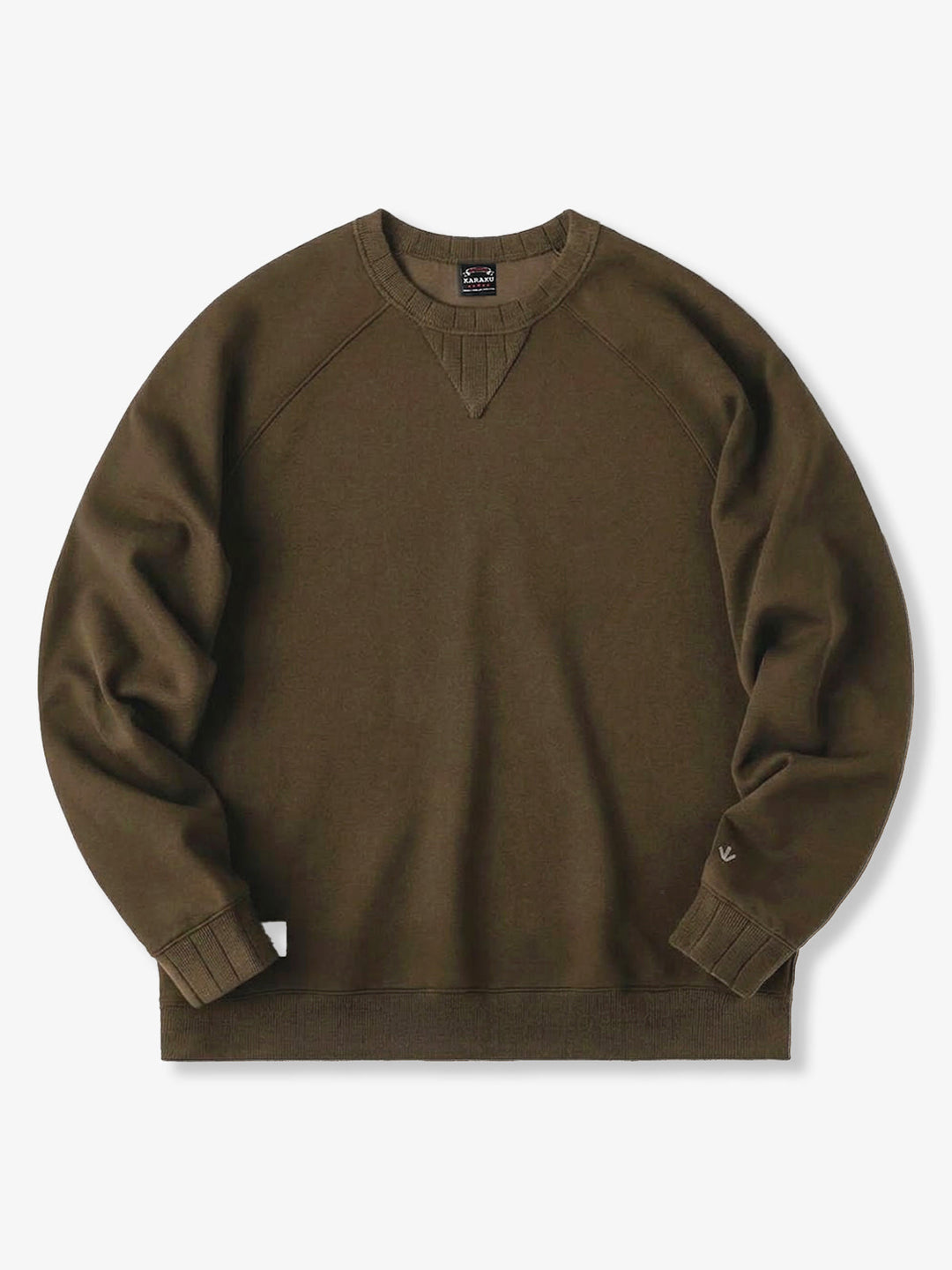 Custom Rib Mini-Waffle Air-Layer Sweatshirt