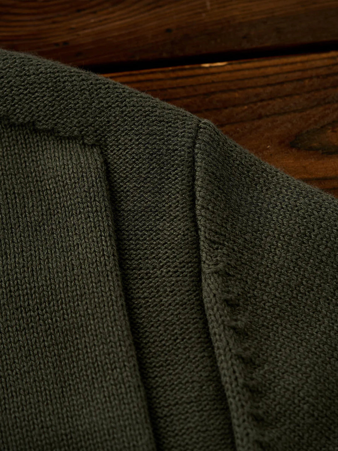Button-Up Stand Collar Knit Cardigan