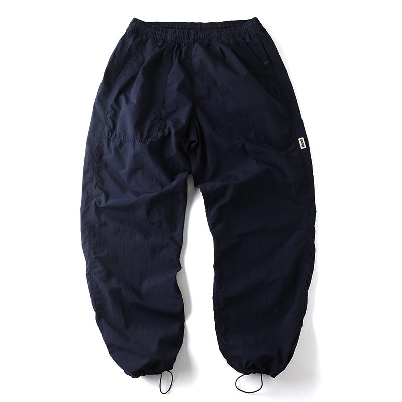 Purple Japanese Waterproof Breathable Loose Casual Pants