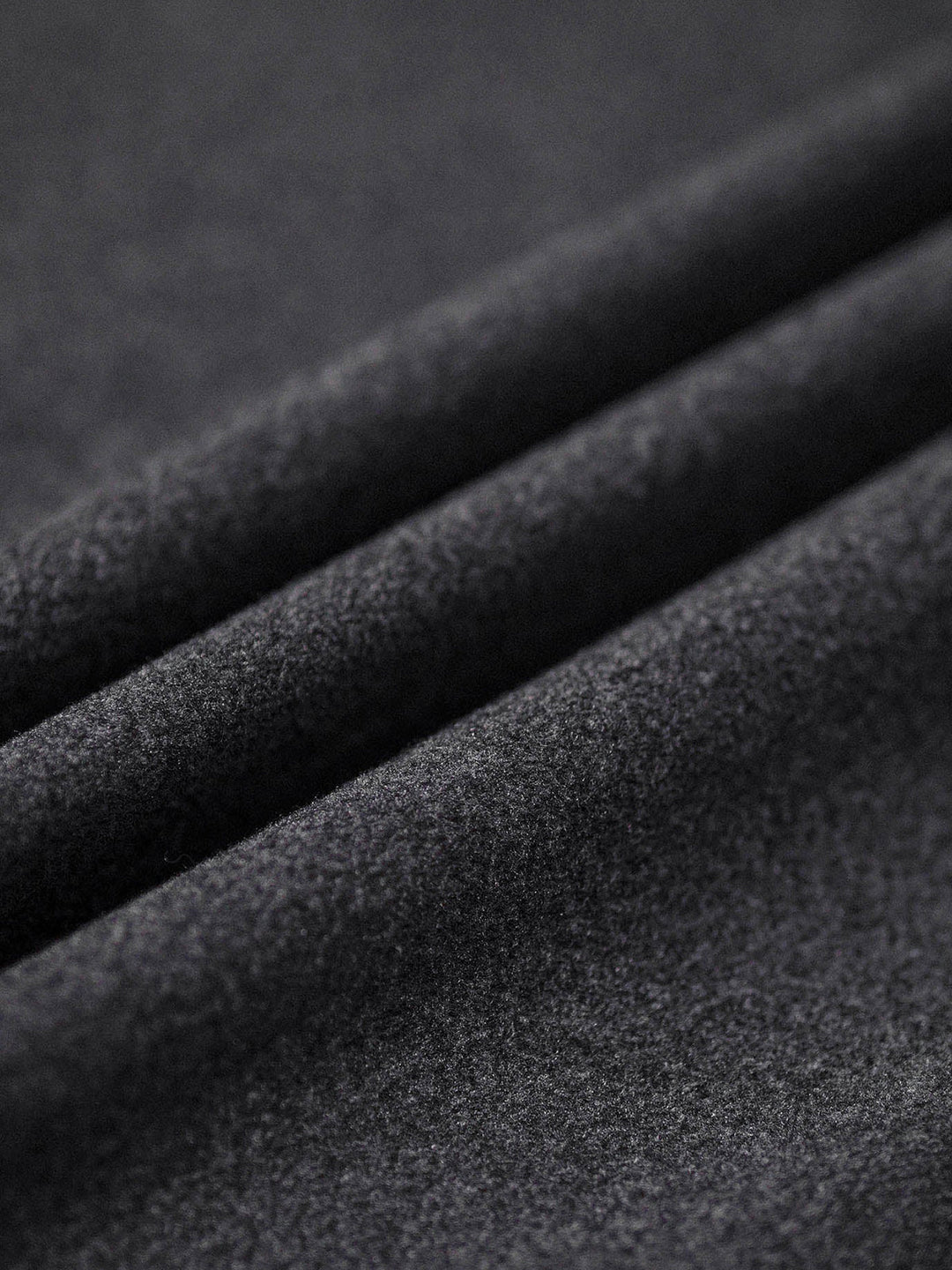 Plain 5-Color Dralon High Neck Sweatshirt