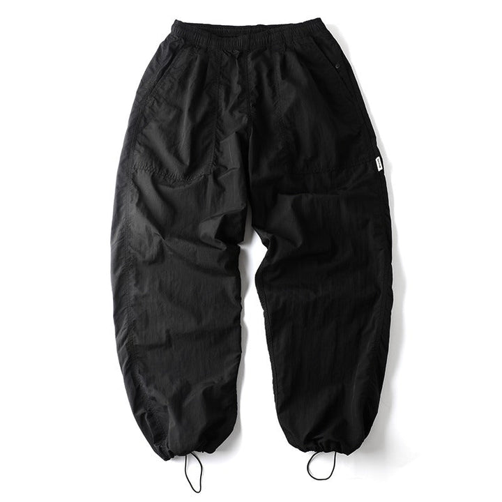 Purple Japanese Waterproof Breathable Loose Casual Pants