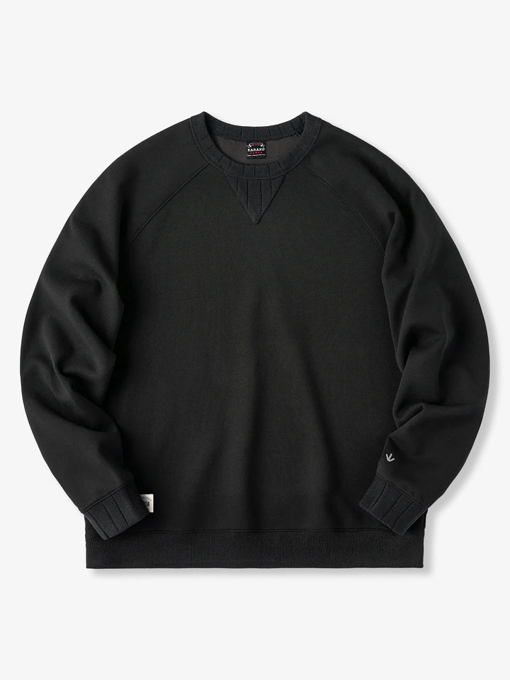 Custom Rib Mini-Waffle Air-Layer Sweatshirt