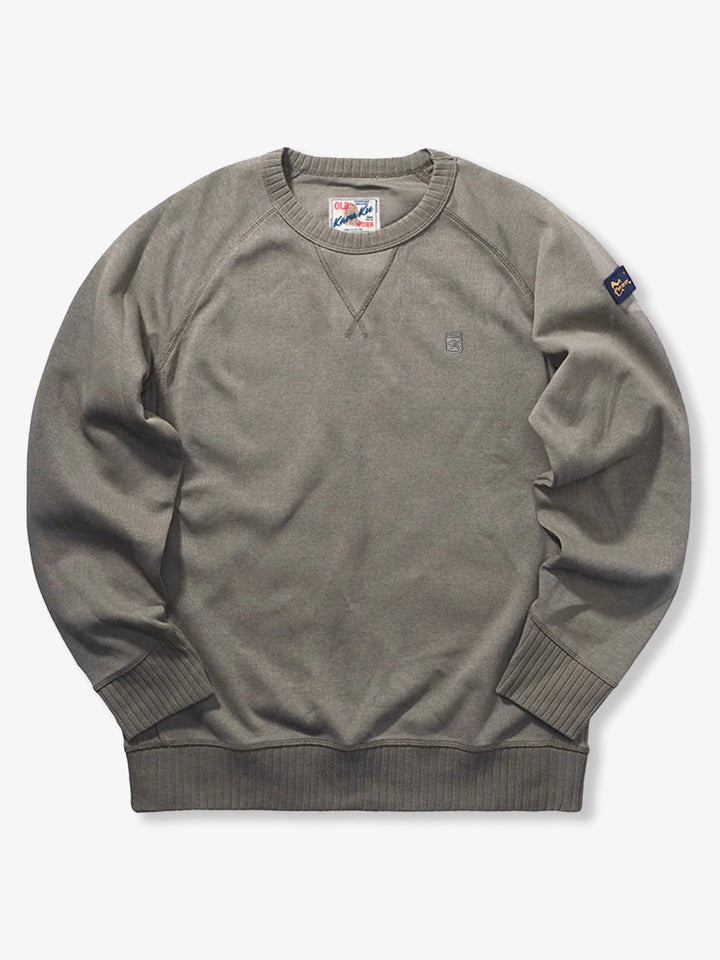 Custom Rib Crewneck Sweatshirt