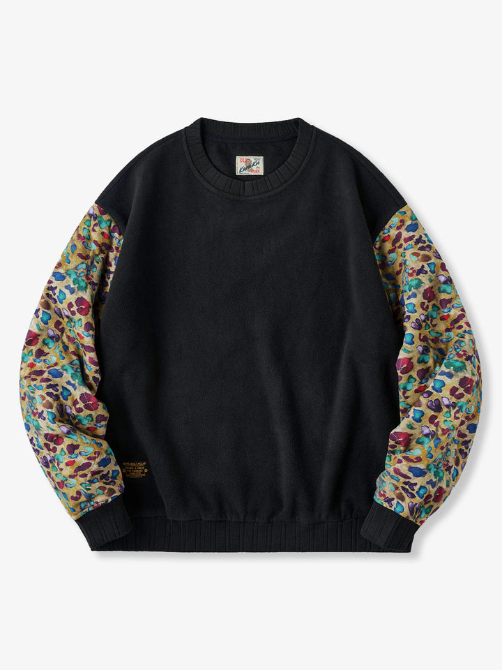 Karaku × Satoshi Kawamata “Dream Leopard” Fleece Sweatshirt
