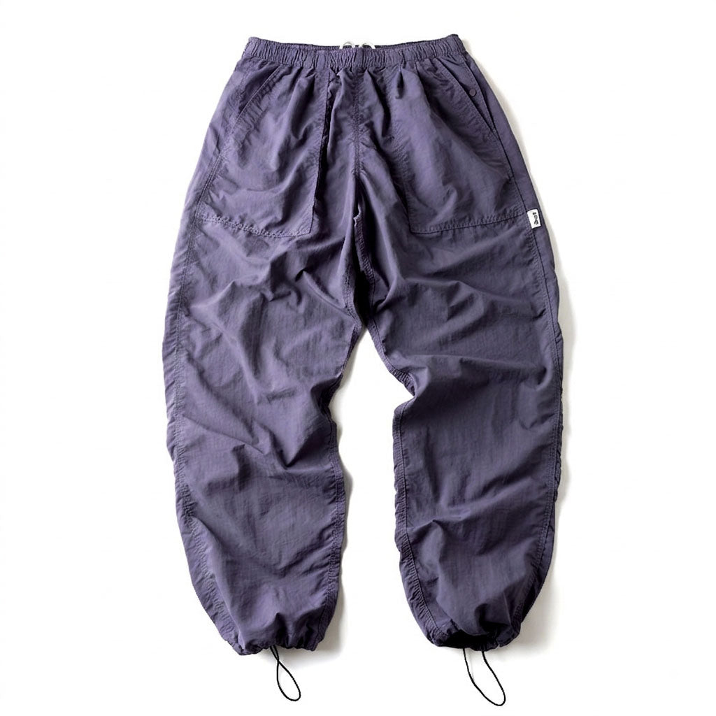 Purple Japanese Waterproof Breathable Loose Casual Pants