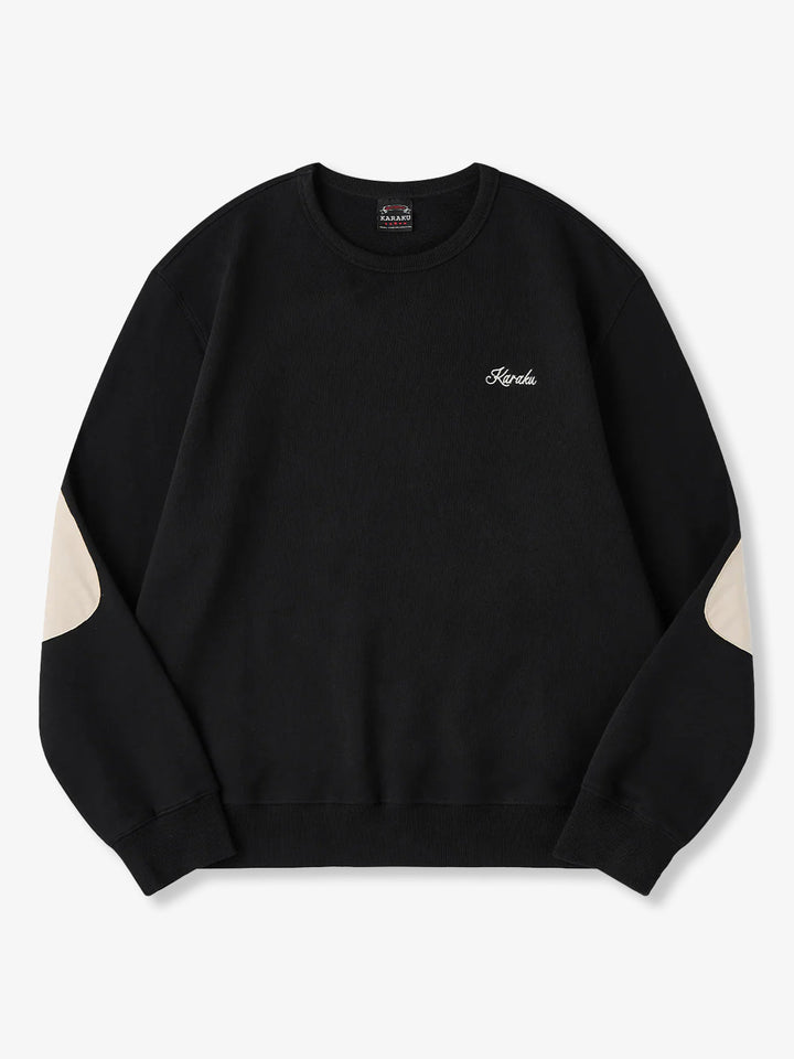 “Pirate Captain Cat” Elbow-Patch Pullover Sweatshirt