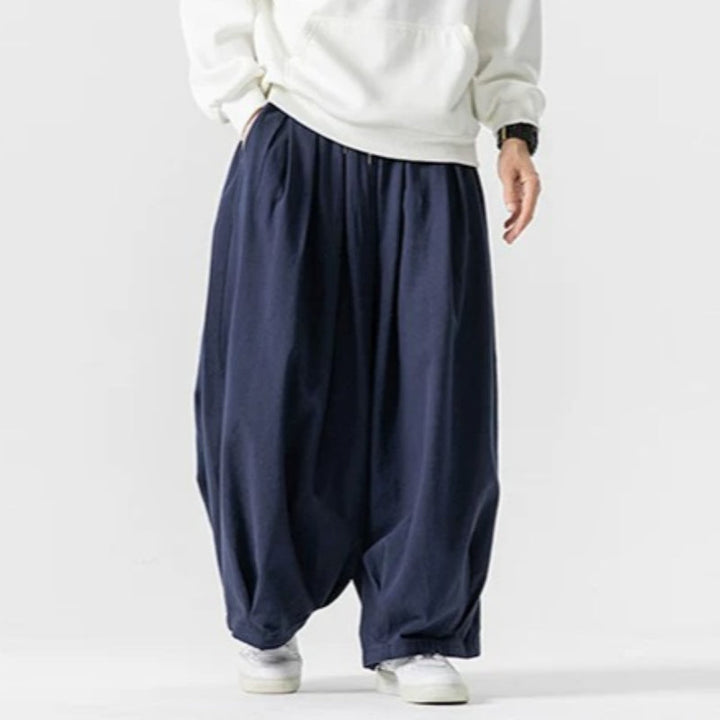 Japanese Straight-leg Casual Wide-leg Pants