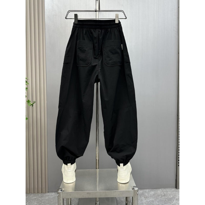 Lightweight Quick-dry Cargo Pants Multi Pocket Loose Fit Joggers