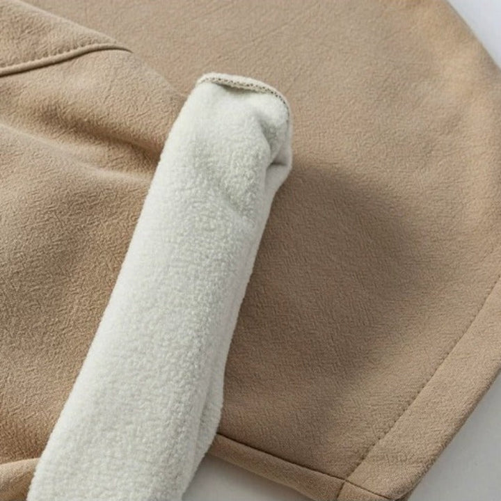 Fleece Lined Thick Warm Balloon Trousers