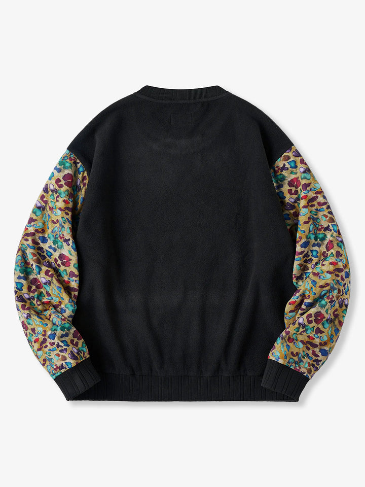 Karaku × Satoshi Kawamata “Dream Leopard” Fleece Sweatshirt