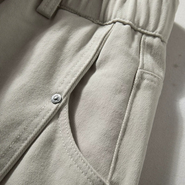 Japanese Loose Casual Drapey Cotton Lyocell Trousers