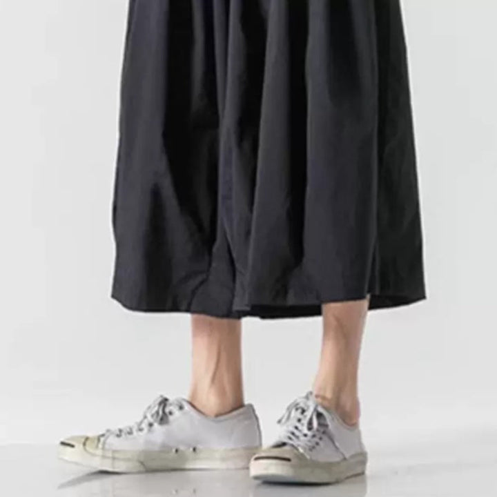Retro Loose Straight Leg Casual Pants