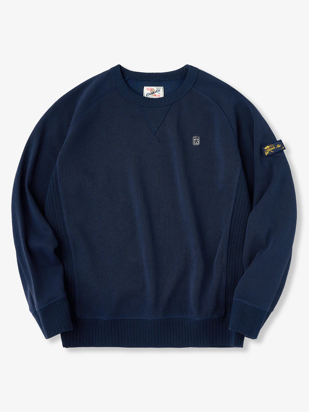 Custom Rib Crewneck Sweatshirt