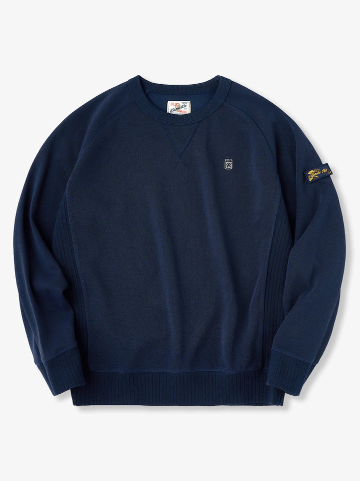 Custom Rib Crewneck Sweatshirt
