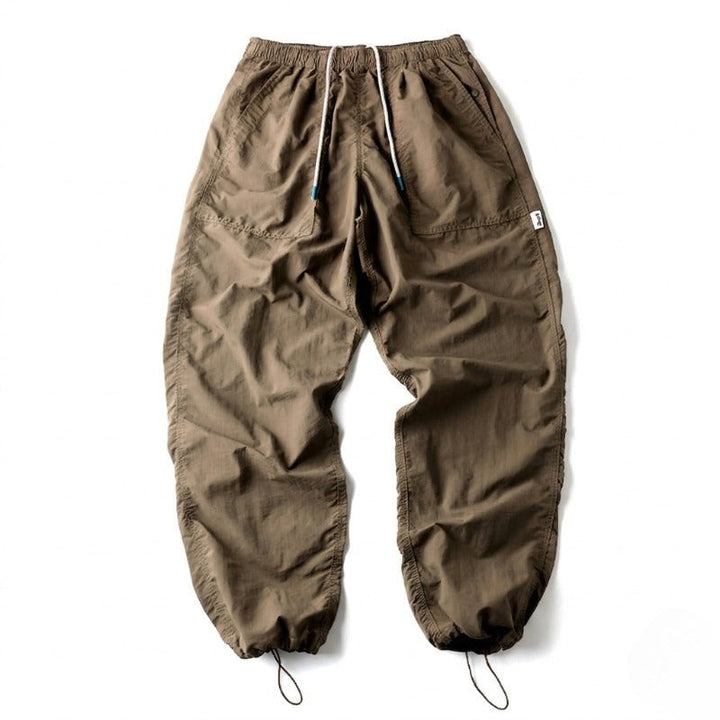 Purple Japanese Waterproof Breathable Loose Casual Pants