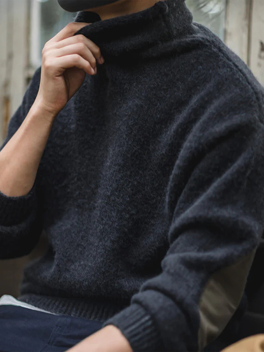 Mohair Turtleneck Sweater