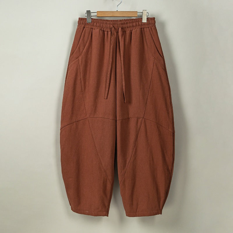Fleece Lined Thick Warm Balloon Trousers