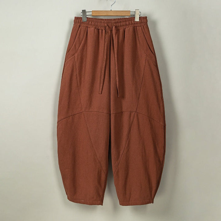 Fleece Lined Thick Warm Balloon Trousers