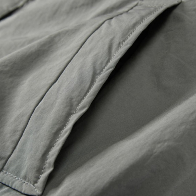 Japanese retro Silhouette Round Neck Loose-fitting Jacket