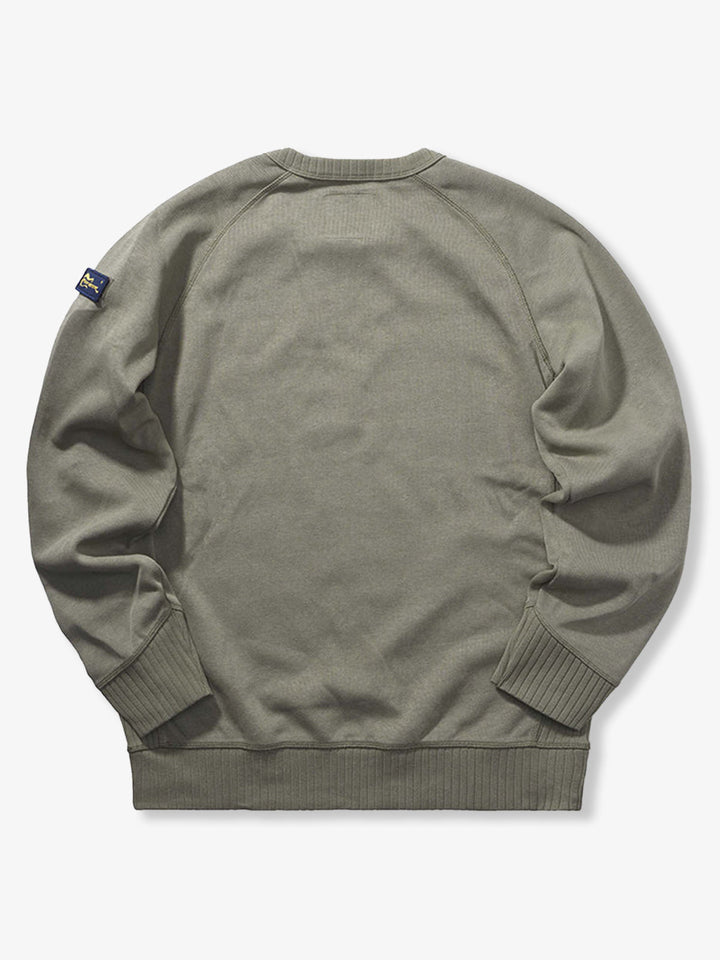 Custom Rib Crewneck Sweatshirt