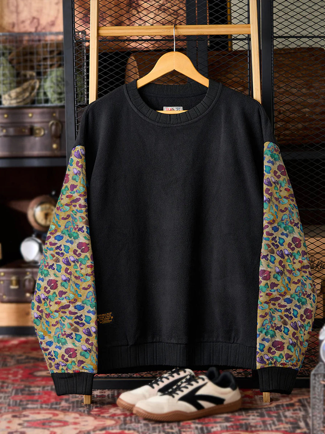 Karaku × Satoshi Kawamata “Dream Leopard” Fleece Sweatshirt