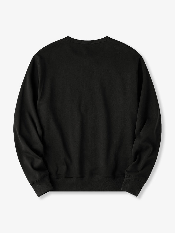 ‘Wag Neko Rider’ Printed Pullover Sweatshirt with V-Gusset