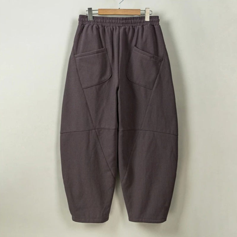 Fleece Lined Thick Warm Balloon Trousers