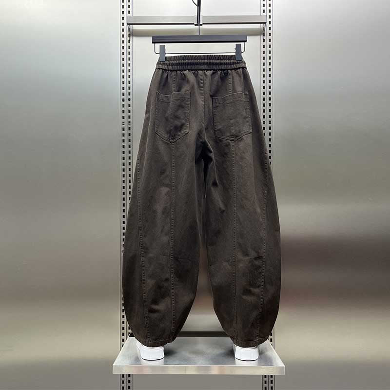 Elastic Waist Casual Loose Wide-leg Pants