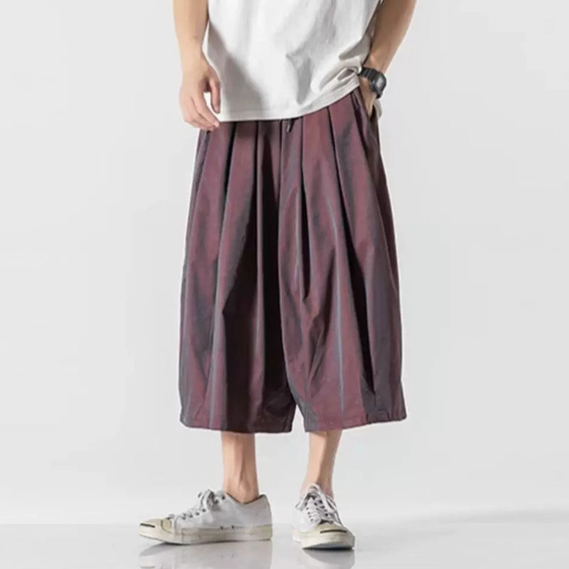 Retro Loose Straight Leg Casual Pants