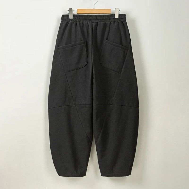 Fleece Lined Thick Warm Balloon Trousers