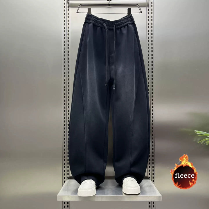 Wide-leg Casual Loose Curved Sweatpants
