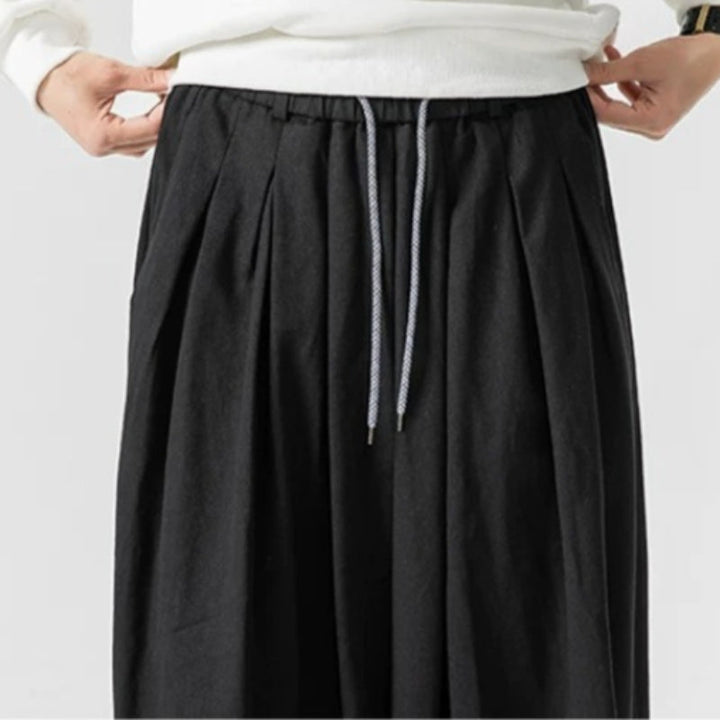 Japanese Straight-leg Casual Wide-leg Pants