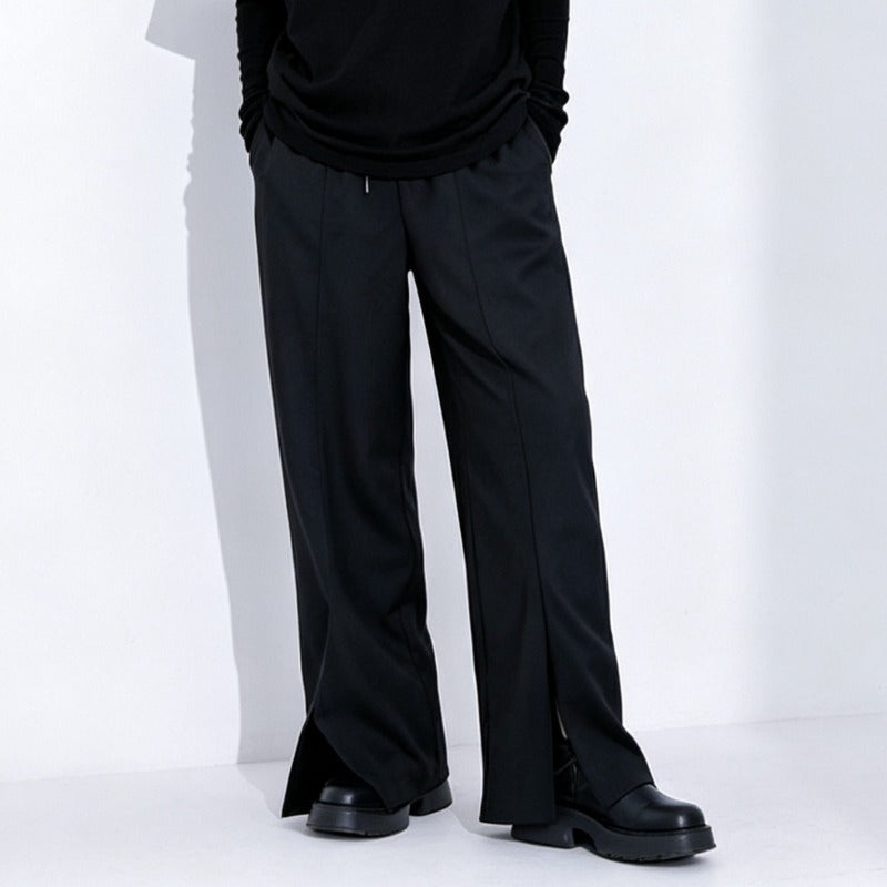 Japanese Loose High-waist Straight Wide-leg Pants