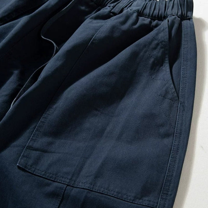 Japanese Heavyweight Cotton Silhouette Loose Fit Harem Pants